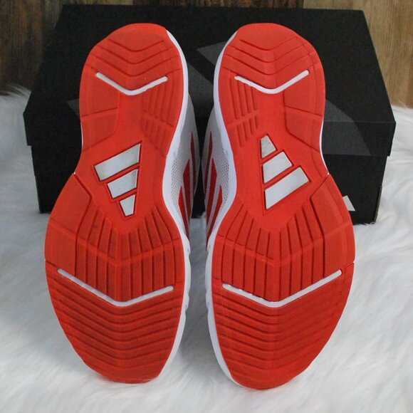 Adidas AMPLIMOVE TRAINER SHOES Red/White Womens Size 9 - Picture 3 of 5